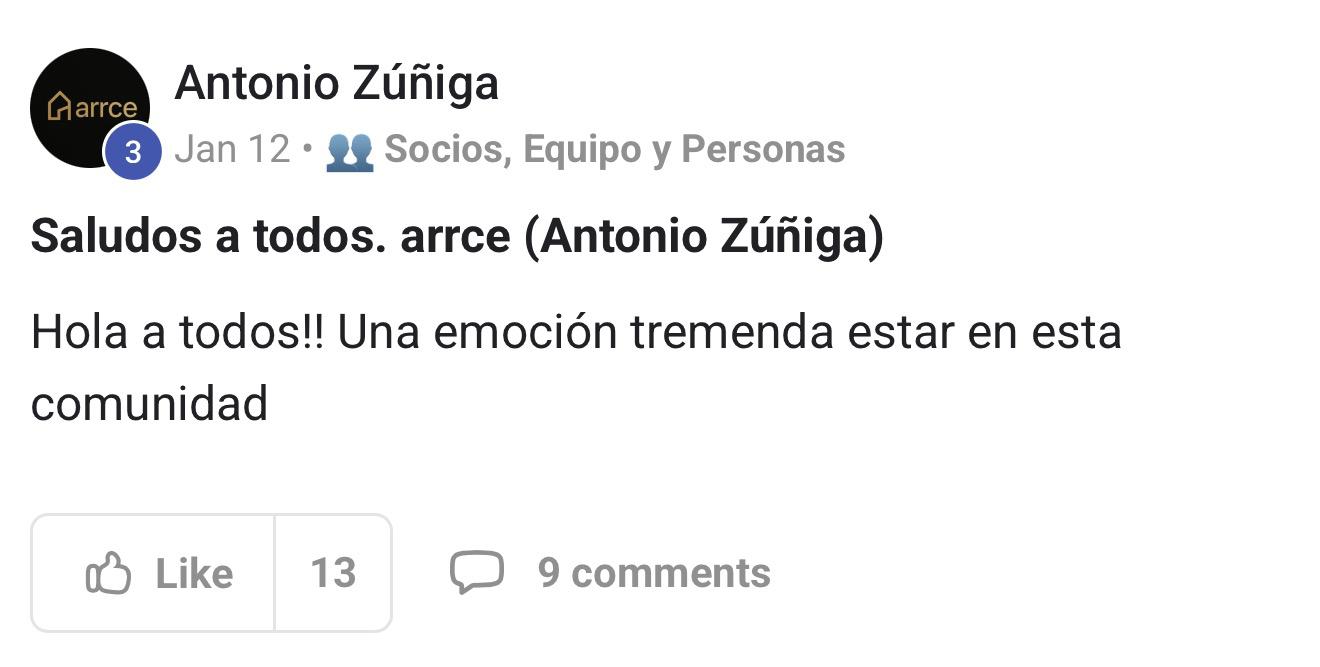 Testimonio Antonio Zúñiga