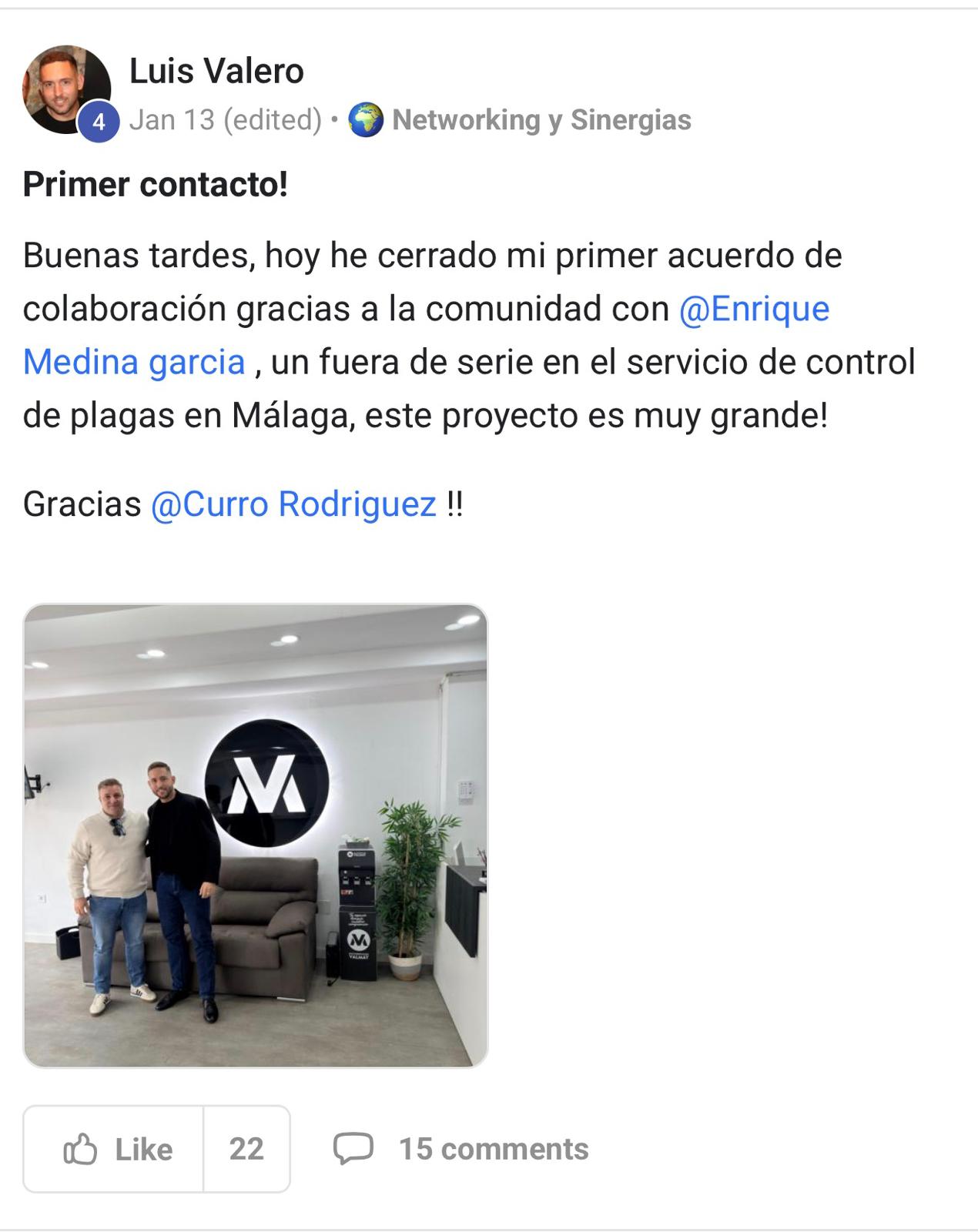 Testimonio Luis Valero