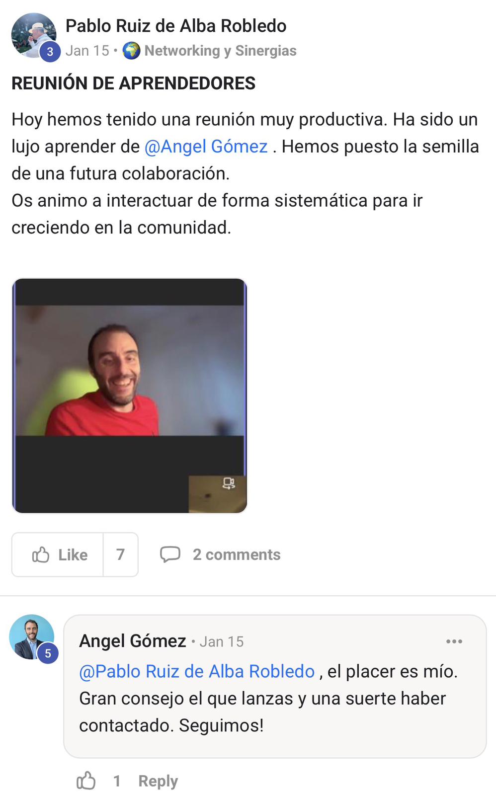Testimonio Pablo Ruiz de Alba Robledo